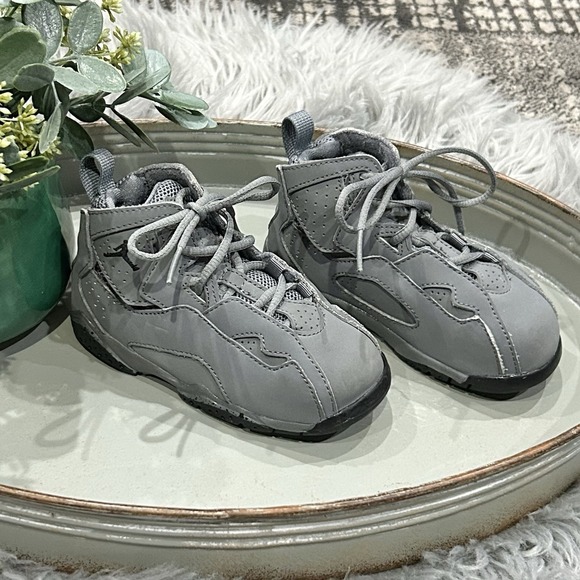 Nike Air Jordan True‎ Flight Toddler Size 8C 343797-027 Grey